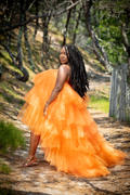 Oyemwen Orchid Dress in Orange Review