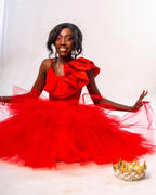 Oyemwen Red mini skirt set Review
