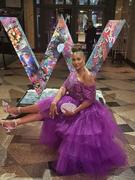 Oyemwen Custom made Purple sequins orchid skirt set Review