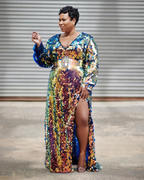 Oyemwen Custom Birthday Dress ''Mermaid Color Review