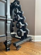 Epic Fitness 150-Pound Neoprene Dumbbell Set with A-Frame Rack Review
