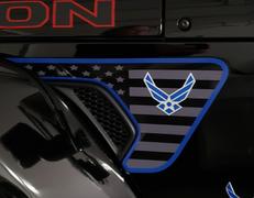 Under The Sun Inserts Punisher Old Glory 2pc Vinyl Fender Decal Review