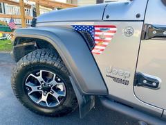 Under The Sun Inserts Punisher Old Glory 2pc Vinyl Fender Decal Review