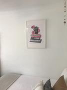 Print and Proper Perfume Bottle on Fashion Books Stack I - Art Print Review