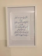 Print and Proper Your own Customised Quote or Words - Art Print Review