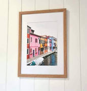 Print and Proper Burano Village Terraces III - Art Print by Victoria's Stories Review