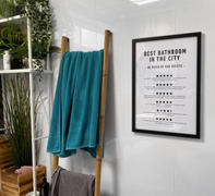 Print and Proper Best Bathroom in The City - Art Print Review
