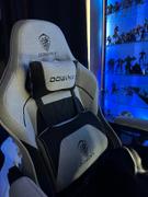 DOWINX GAMING CHAIR Dowinx Gaming Chair with Footrest 290LBS, Black and Grey Review