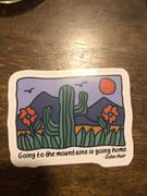 It's A Wanderful Life Official Brand Store Going To The Mountains Sticker Review