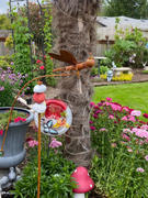The Birdhouse Chick Large Dragonfly Kinetic Garden Stake Review