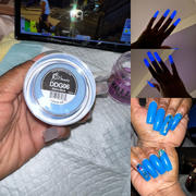 iGel Beauty Dip & Dap Powder - Glow in the Dark - DDG06 Retro Blue 2 oz Review