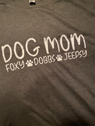 StrongGirlClothing Dog Mom with Dog Names Shirt Review