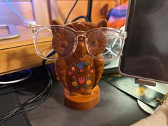 Natural Life Eyeglass Holder Stand - Owl Review