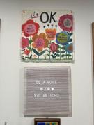 Natural Life Mini Canvas Wall Hanging Tapestry - It's OK Review