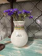 Natural Life Catalina Ceramic Bouquet Vase - Grateful Today Review