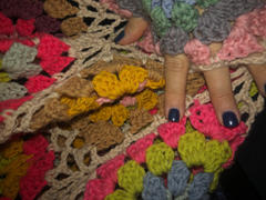 Natural Life Granny Square Crochet Throw Blanket - Light Pink Review