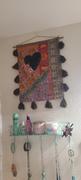 Natural Life Tassel Wall Tapestry - Mustard Review