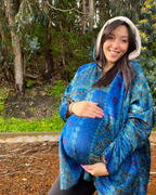 Natural Life Cozy Blanket Hoodie - Floral Patchwork Review