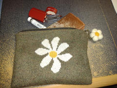Natural Life Intarsia Sweater Pouch Daisy Review