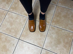 Labucq Kitty Loafer Tan Patent Review