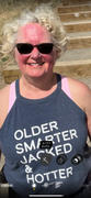 Old Lady Gains Older Smarter Jacked & Hotter - Halter Tank Review