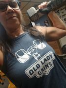 Old Lady Gains OLG Dumbbell - Halter Tank Review