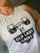 Old Lady Gains OLG Dumbbell - Muscle Tank Review