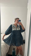 Daughters of India Kyra Mini Dress ~ Blue Carnation Review
