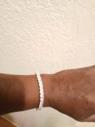 The GUU Shop 18k Gold-Plated  5mm AAA CZ Hip Hop Tennis Chain # Tennis Bracelet Review