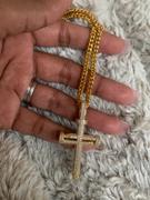 The GUU Shop 18K Gold-Plated AAA CZ Cross Pendant Review