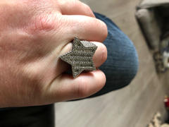 The GUU Shop 18K Gold-Plated Micro-inlay AAA CZ Pentagram Ring Review