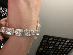 The GUU Shop 5mm  18K Gold-Plated Iced AAA CZ BlingBling Tennis Chain Single Row Review