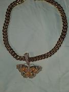 The GUU Shop 18K Gold-Plated Micro Inlay  AAA CZ Butterfly Pendant Review