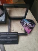 The GUU Shop 925 Sterling Silver Micro-inlay AAA CZ Two-tone Stud Earring Review