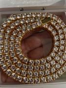 The GUU Shop 5mm 18K Gold-Plated Iced BlingBling Tennis Chain Review
