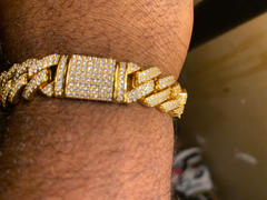 The GUU Shop 18K Gold-Plated Polygon Cuban Link Bracelet Review