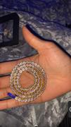 The GUU Shop Bundle White Gold Diamond Cross + 4mm Diamond Tennis Chain Review