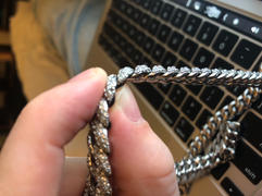 The GUU Shop Cuban Link Chain (10mm) in White Gold Review