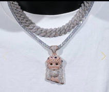 The GUU Shop 18K Gold-Plated Jesus Iced Necklace Review