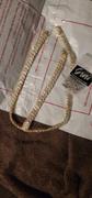 The GUU Shop 14MM 2Row Prong Cuban Link Necklace + Bracelet Bundle In 18K Gold Review