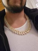 The GUU Shop 19mm 2-Row Iced Prong Cuban Chain In 18K Gold Review