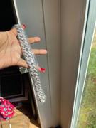 The GUU Shop Iced Cuban Link Choker (19mm) in White Gold Review