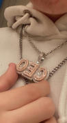 The GUU Shop CEO Two Layer Baguette Iced Necklace Review
