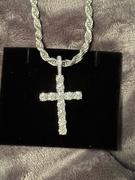 The GUU Shop 4.51 Carat VVS Moissanite Cross In White Gold Review