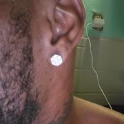 The GUU Shop Cluster VVS Moissanite Earring .925 Sterling Silver Review