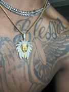 The GUU Shop Official Limited  Gold-Plated Two-tone Indian Chief Pendant Review