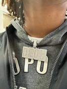 The GUU Shop Custom Letters Baguette Two Layer Necklace Review