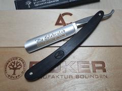 Grown Man Shave Boker Classic Straight Razor 5/8 Stainless Steel Review