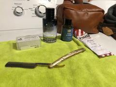 Grown Man Shave Thiers Issard Alum Block Review