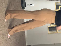 My Outfit Online Classic Wide Leg Trousers - Tan Review